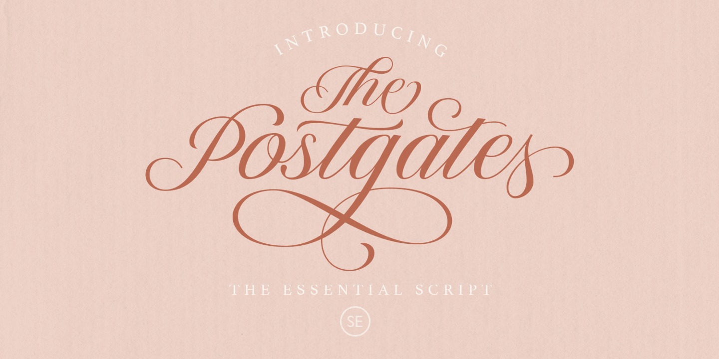 The Postgates Font preview